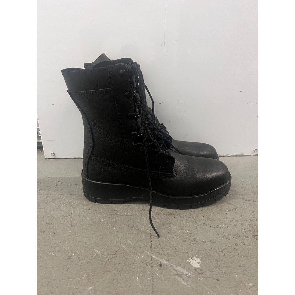 Rocky Navy Inspired 808 Men 8.5W Black Waterproof 9" Steel Toe EH Military Boots